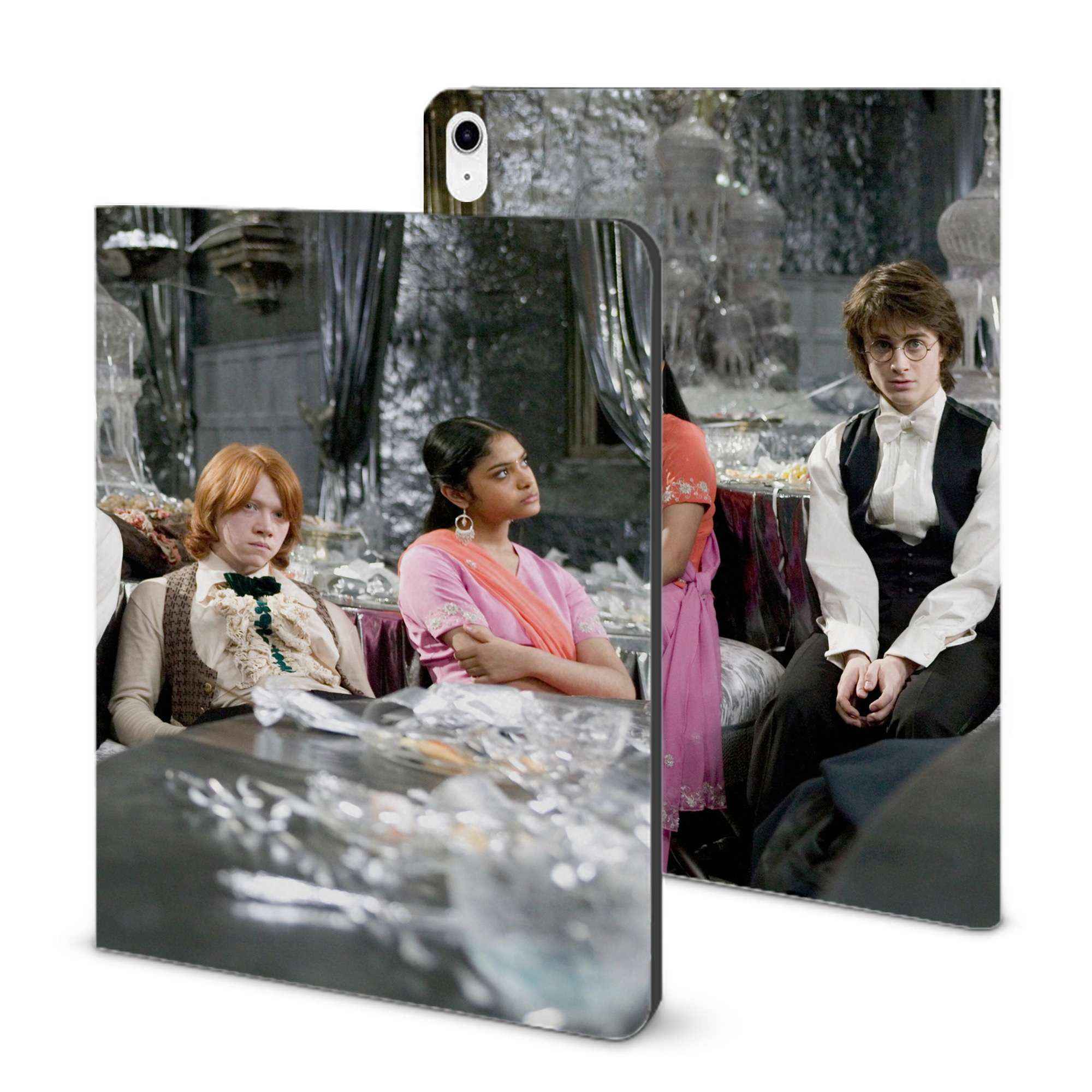 （画像用） Harry Potter ハリー・ポッターシリーズ IPad ケース ブック型 PUレザー TPU 耐衝撃 軽量 薄型 ペン収納なし 全面保護 IPad 各モデル対応